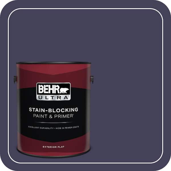 BEHR ULTRA 1 gal. #PPU16-20 Renaissance Flat Exterior Paint & Primer