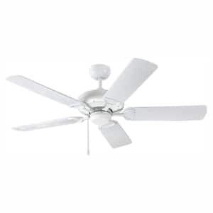 ProSeries Deluxe Builder 52 in. Pure White Outdoor Ceiling Fan