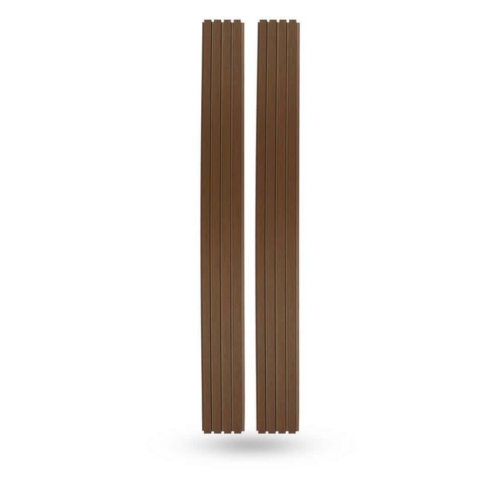 8.5 in. x 106 in. x 1 in. Composite Cladding Siding Outdoor Wall Panel Board (Set of 2-Piece) price history on PriceWatchPro