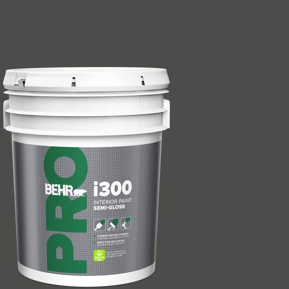 5 gal. #710F-7 Black Swan Semi-Gloss Interior Paint price history on PriceWatchPro