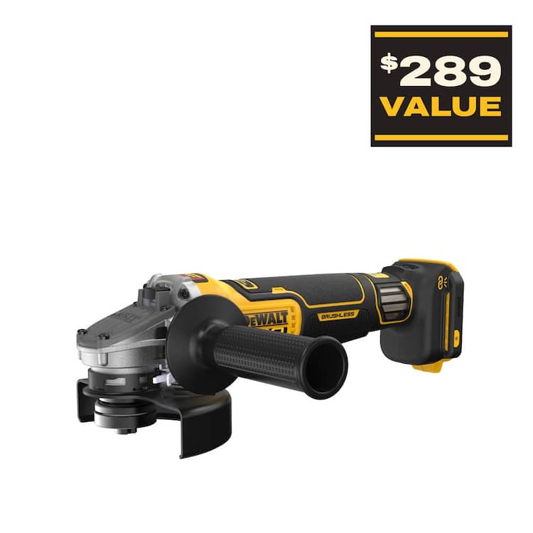 DEWALT 20V XR Cordless 4-1/2. in. to 5 in. Variable Speed Angle Grinder (Tool Only)