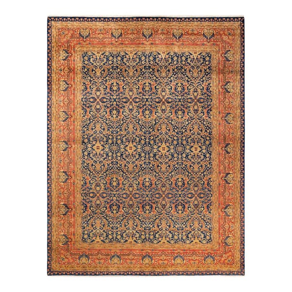 Solo Rugs Mogul One-of-a-Kind Traditional Blue 8 ft. 2 in. x 10 ft. 2 in. Area Rug
