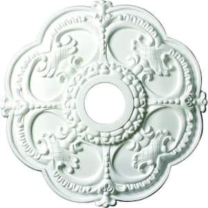 18 in. x 1-1/2 in. Floral Polyurethane Ceiling Medallion