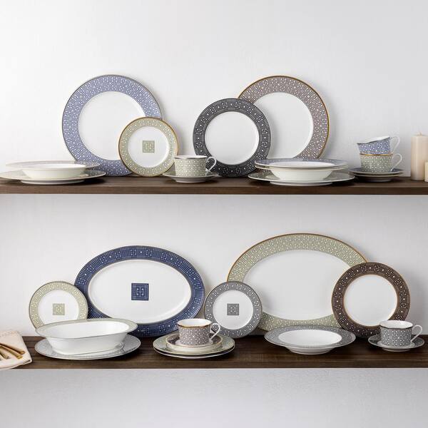 Noritake Blueshire Set Of 4 Bread & Butter/Appetizer Plates, 6-1/2