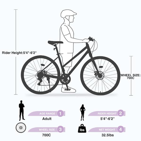 Hybrid bike frame online