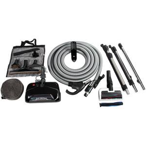Mixed-Floor Dual Electric Powerhead Kit with 35 ft. Pigtail Hose for Central Vacuums