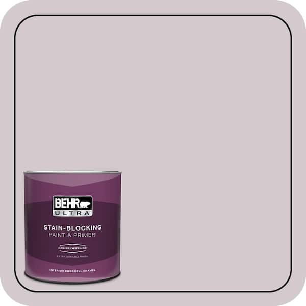 BEHR ULTRA 1 qt. #N110-1 Dusty Lilac Extra Durable Eggshell Enamel Interior Paint & Primer