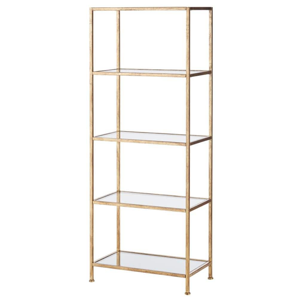 gold shelving