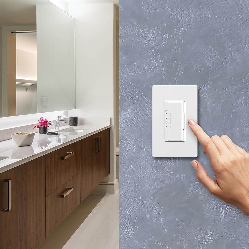 Lutron Maestro White Indoor Countdown Timer 120V