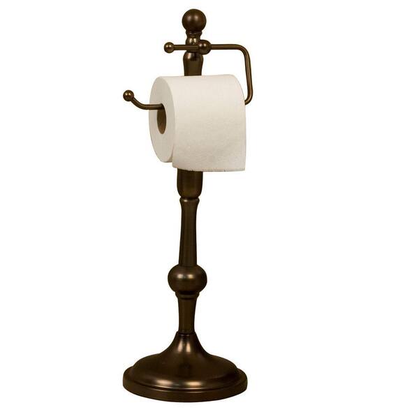 Barclay Products Lohrman Freestanding Toilet Paper Holder in Oil Rubbed Bronze