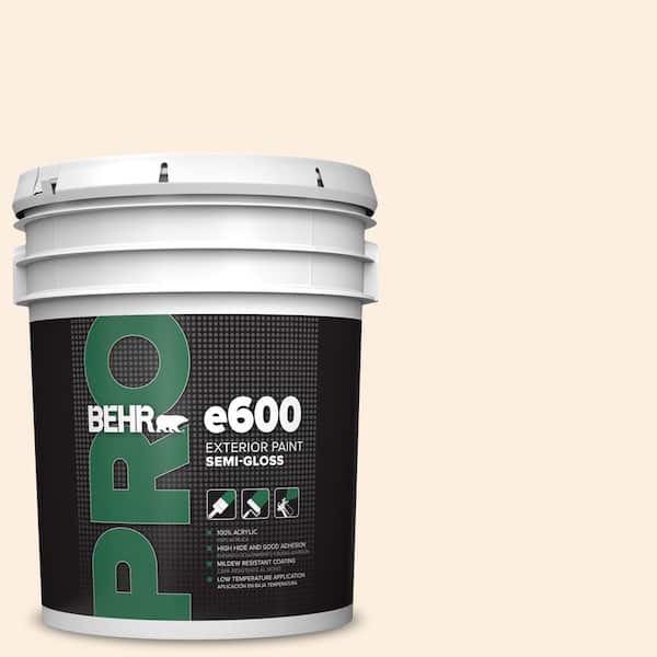 BEHR PRO 5 gal. #BWC-14 Silk Lining Semi-Gloss Exterior Paint