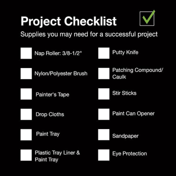 House Painting Supplies Checklist - The Home Improvement Advisor