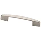 Newton 2-3/4 or 3 in. (70 or 76 mm) Center-to-Center Satin Nickel Dual Mount Drawer Pull