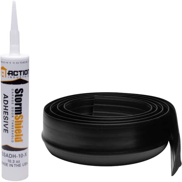 Storm Shield 10 ft. Garage Door Threshold - Storm Shield Kit