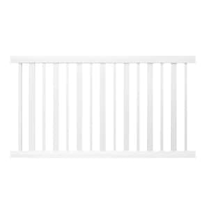 Weatherables Captiva 5 ft. H x 6 ft. W White Vinyl Pool Fence Panel ...