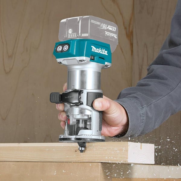 18V LXT Brushless Cordless 3-Piece Combo Kit (4.0 Ah) with 18V LXT Brushless Cordless Compact Router