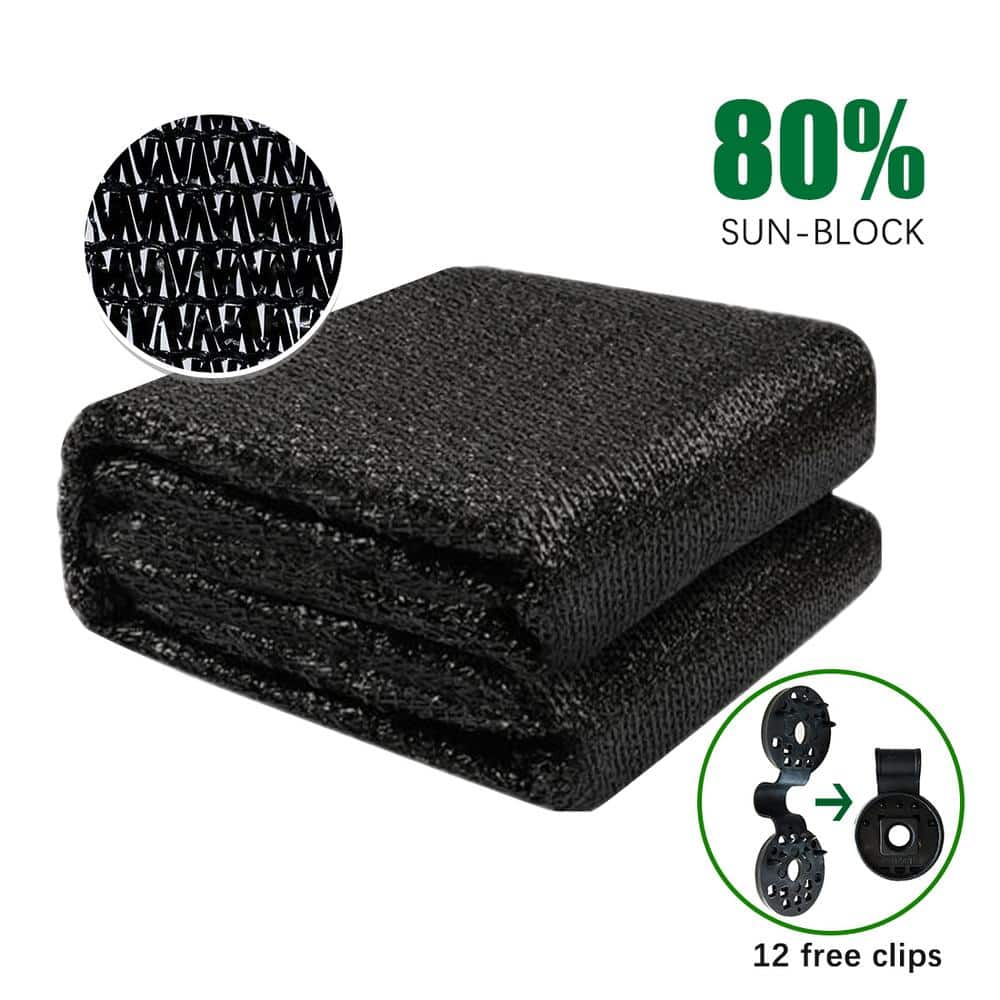 Agfabric 10 ft. x 16 ft. Shade Cloth 80% Sunblock, Protect Your