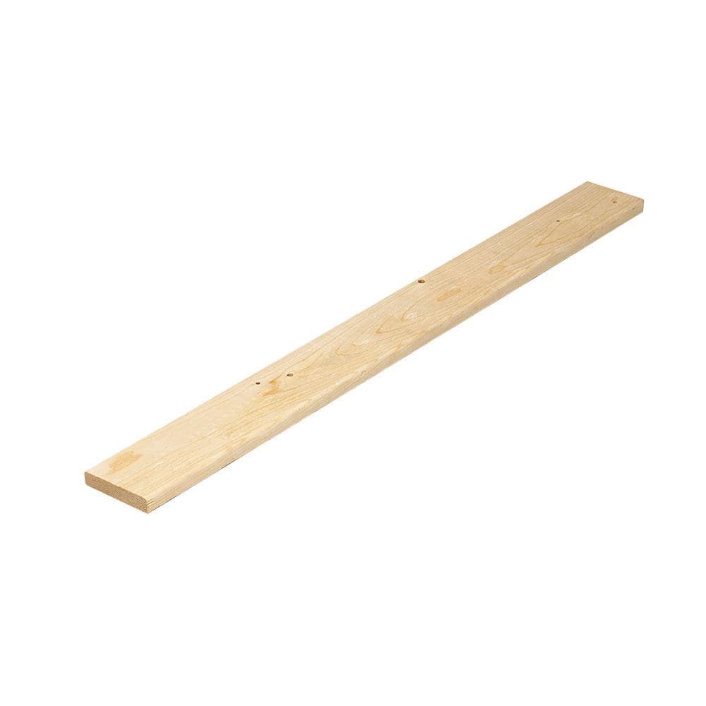 1 in. x 4 in. x 3 1 4 ft. Pine Bed Slat Board 265483 The Home Depot