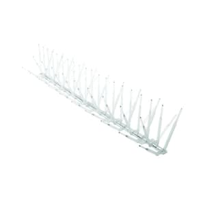 100 ft. x 7 in. Clear Plastic Bird Spikes