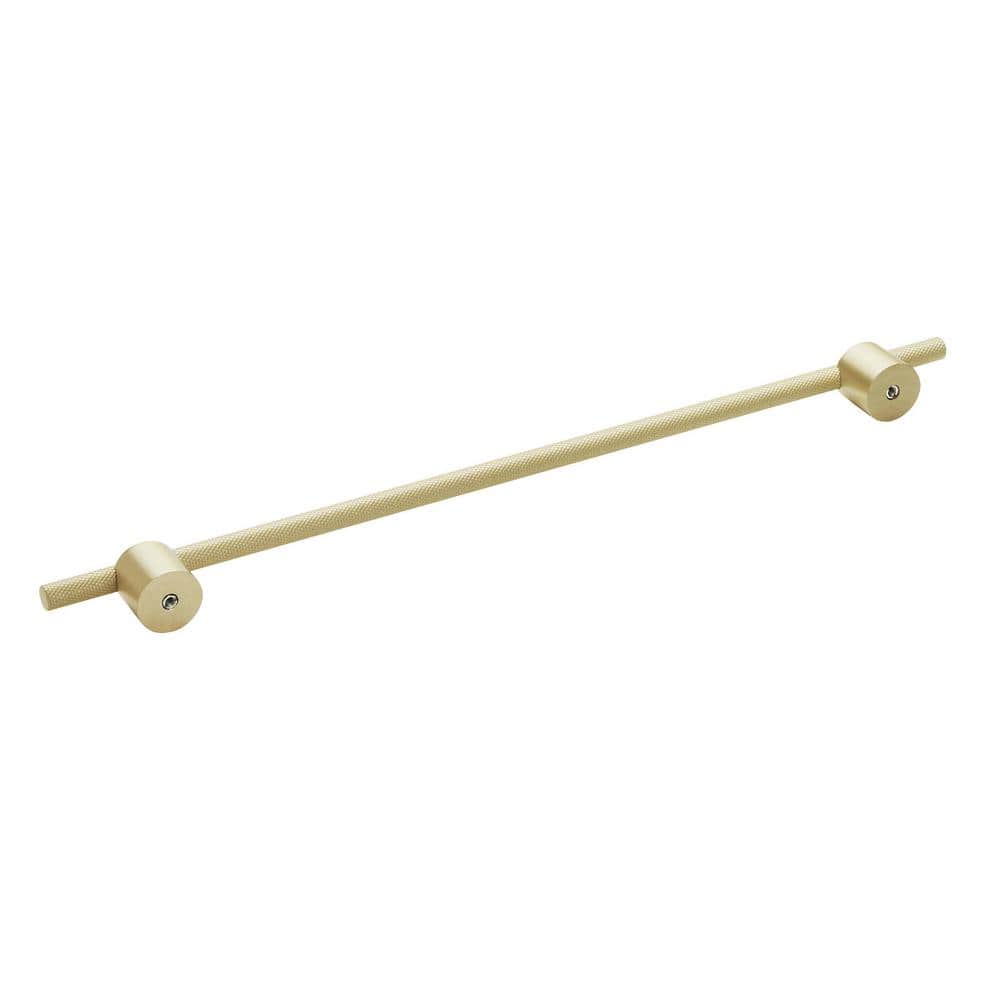 Matte Gold Modern Cabinet Bar Pull with Mounting Hardware