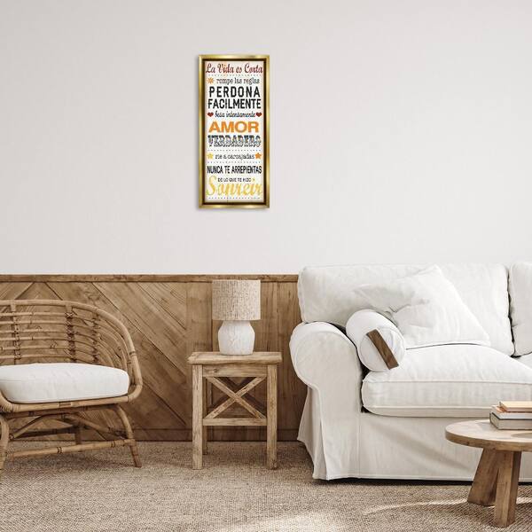 Stupell Industries Life is Short by Jennifer Pugh Gold 