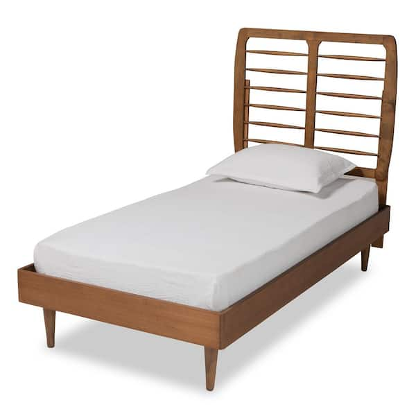 Baxton Studio Rayna Brown Twin Platform Bed 1881114611158HD The