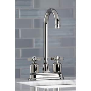 Millennium 2-Handle Bar Faucet in Polished Nickel