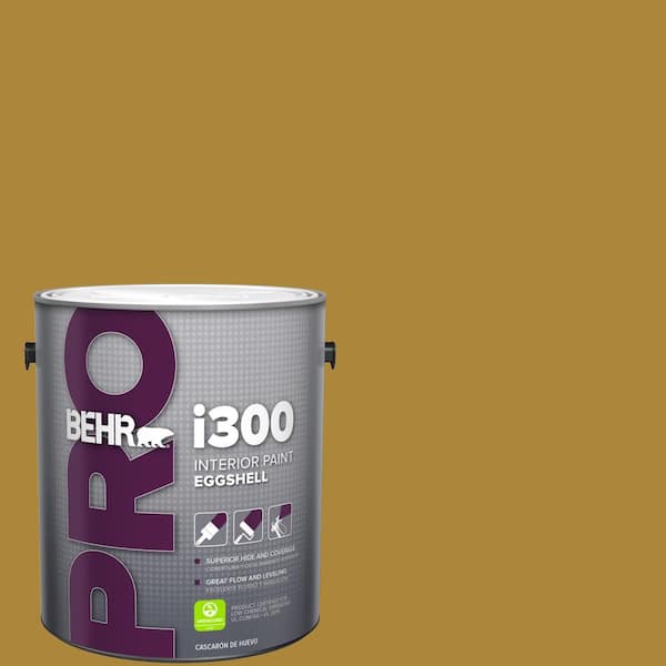 BEHR PRO 1 gal. #S-H-370 Garden Sprout Eggshell Interior Paint