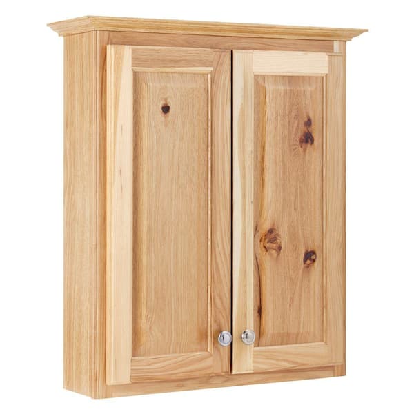 wood wall cabinet for bathroom