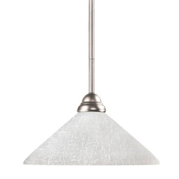 Filament Design Lawrence 1-Light Brushed Nickel Mini-Pendant