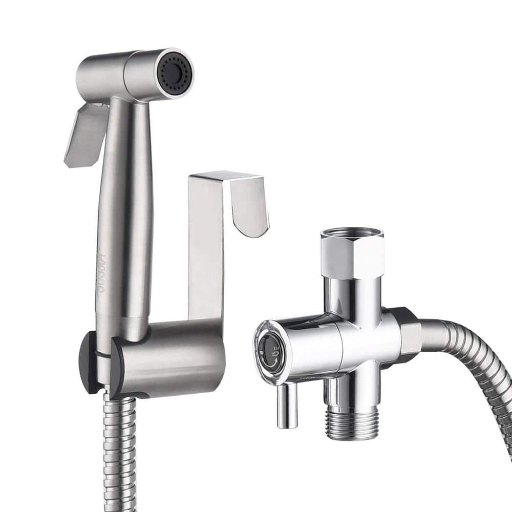 Handheld Bidet Attachment Sprayer 1/2 for Toilet, Handheld Cloth Diaper Spr