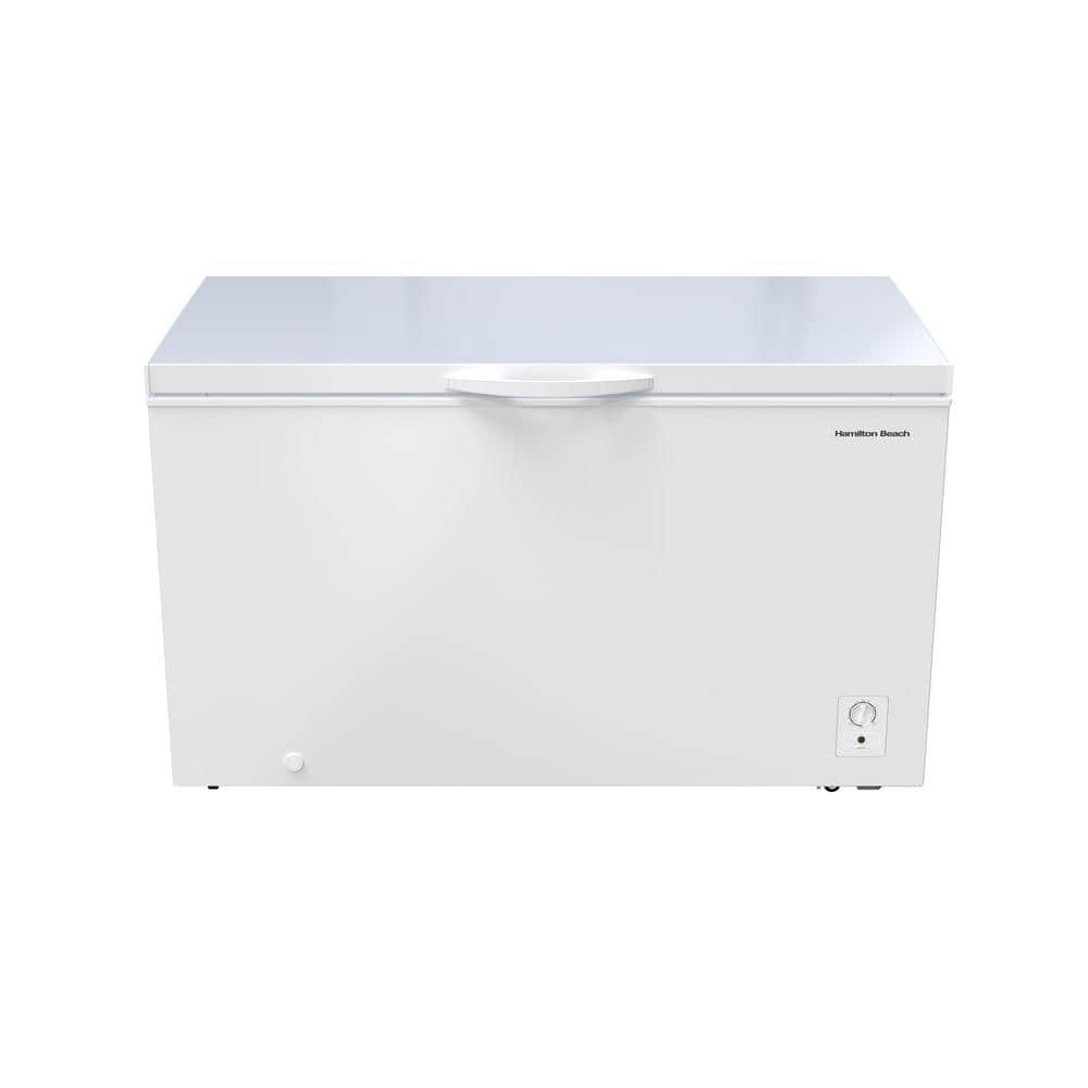 Hamilton Beach 54.56 in. 14 cu. ft. Manual Defrost Chest Freezer in White