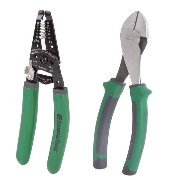 Commercial Electric 2-Piece Electricians Tool Set