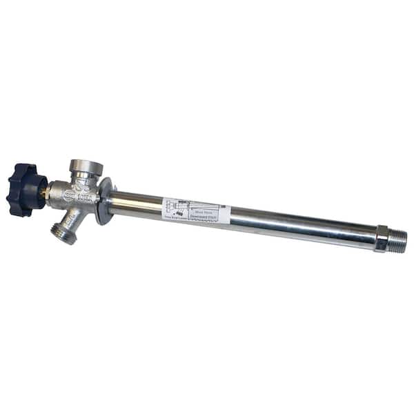 Merrill 1/2 in. x 10 in. MIP x SWT Frost Proof Ant-Siphon Outdoor Wall Faucet