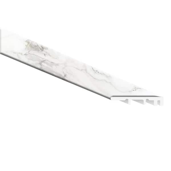 A&A Surfaces Geldrich 1/4 in. T x 1.5 in. W x 94 in. L Luxury Vinyl End Cap Molding