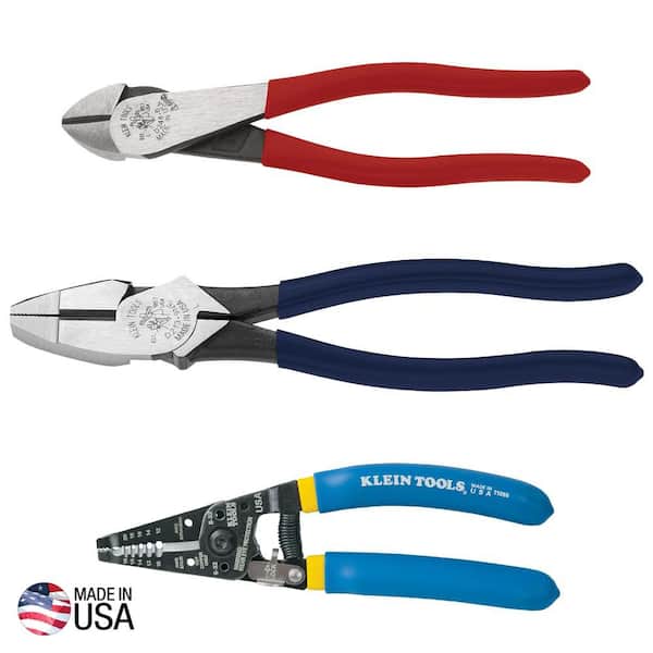 3-Piece Stripper Pliers Kit