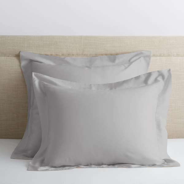 The Company Store Legends Hotel Sterling 300-Thread Count TENCEL Lyocell Sateen Standard Sham