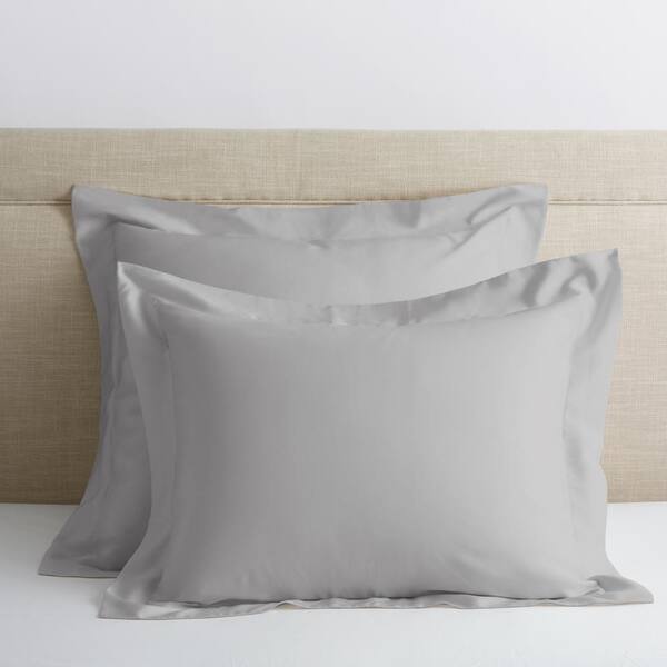 The Company Store Legends Hotel Sterling 300-Thread Count TENCEL Lyocell Sateen Euro Sham