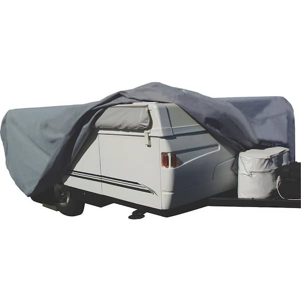 ADCO Hi-Lo SFS AquaShed RV Cover, Gray, Length: Up to 22 ft. 6 in. (24 ft. Model)