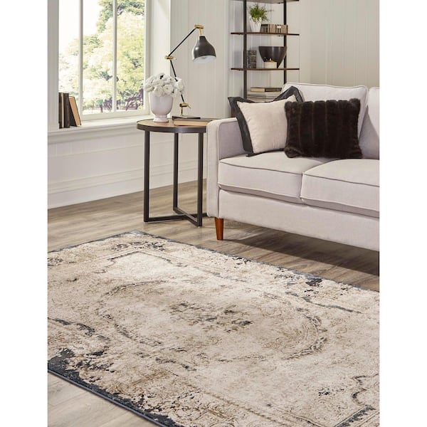 Unique Loom Chateau Wilson Beige 10' 0 x 14' 5 Area Rug 3136058