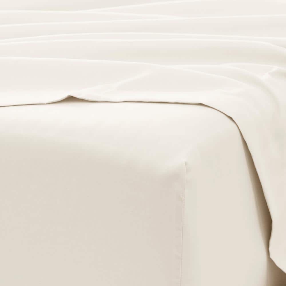 Ivory Queen Wrinkle Resistant Microfiber 6-Piece Sheet Set