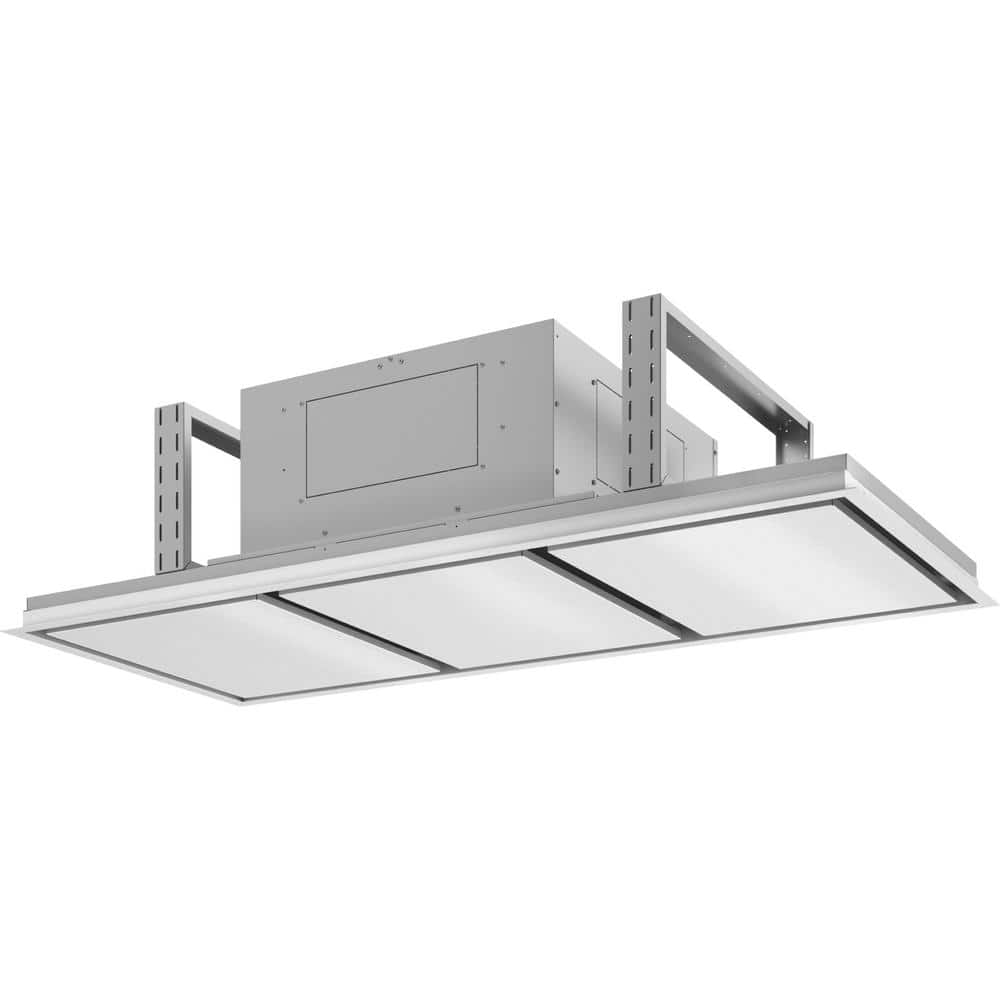 Zephyr Lux Connect 63 in. Smart Island Shell Only Range Hood with LED  Lights in Stainless Steel ALU-E63CSX - The Home Depot