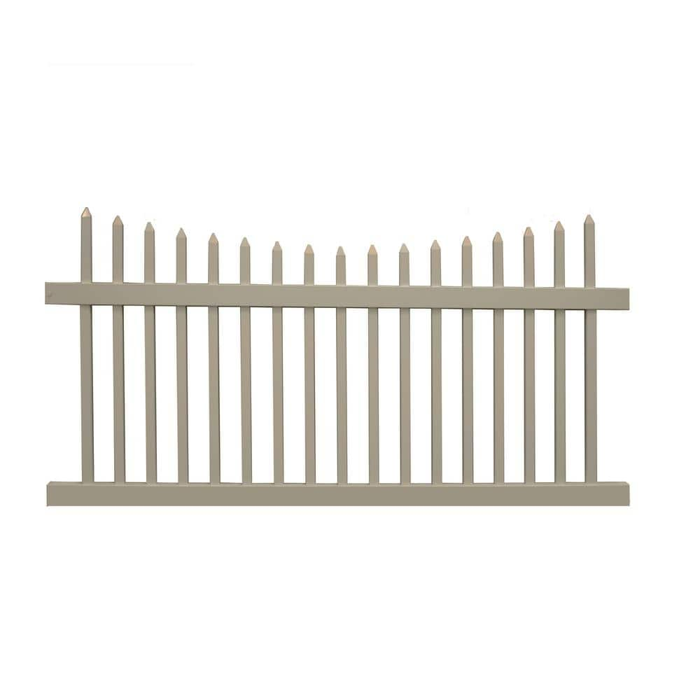 weatherables-stratford-5-ft-h-x-8-ft-w-khaki-vinyl-picket-fence-panel