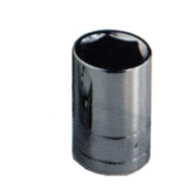 K Tool International 3/8 in. Drive Standard 6 Point 10 mm Chrome Socket