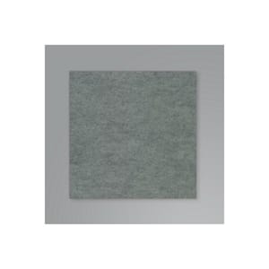 Gray Squares Acoustical Peel and Stick Tiles Light (Set of 4)