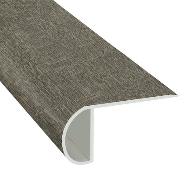 Islander Silver Creek 1.03 in. T x 2.23 in. W x 94 in. Length Overlap Vinyl Stair Nose