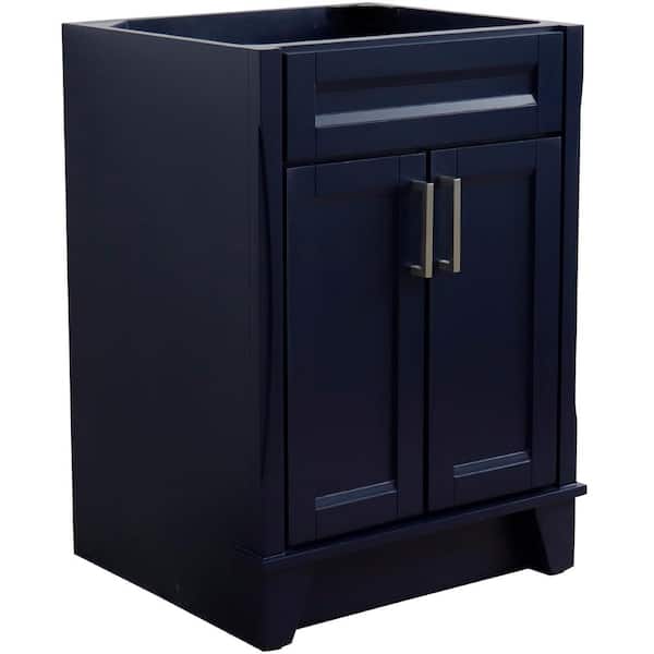 Bellaterra Home 24 in. W x 21.5 in. D Single Bath Vanity Cabinet Only in Blue