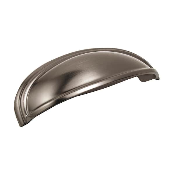 Ashby 3 in. or 4 in. (76mm or 102mm) Traditional Gunmetal Cabinet Cup Pull