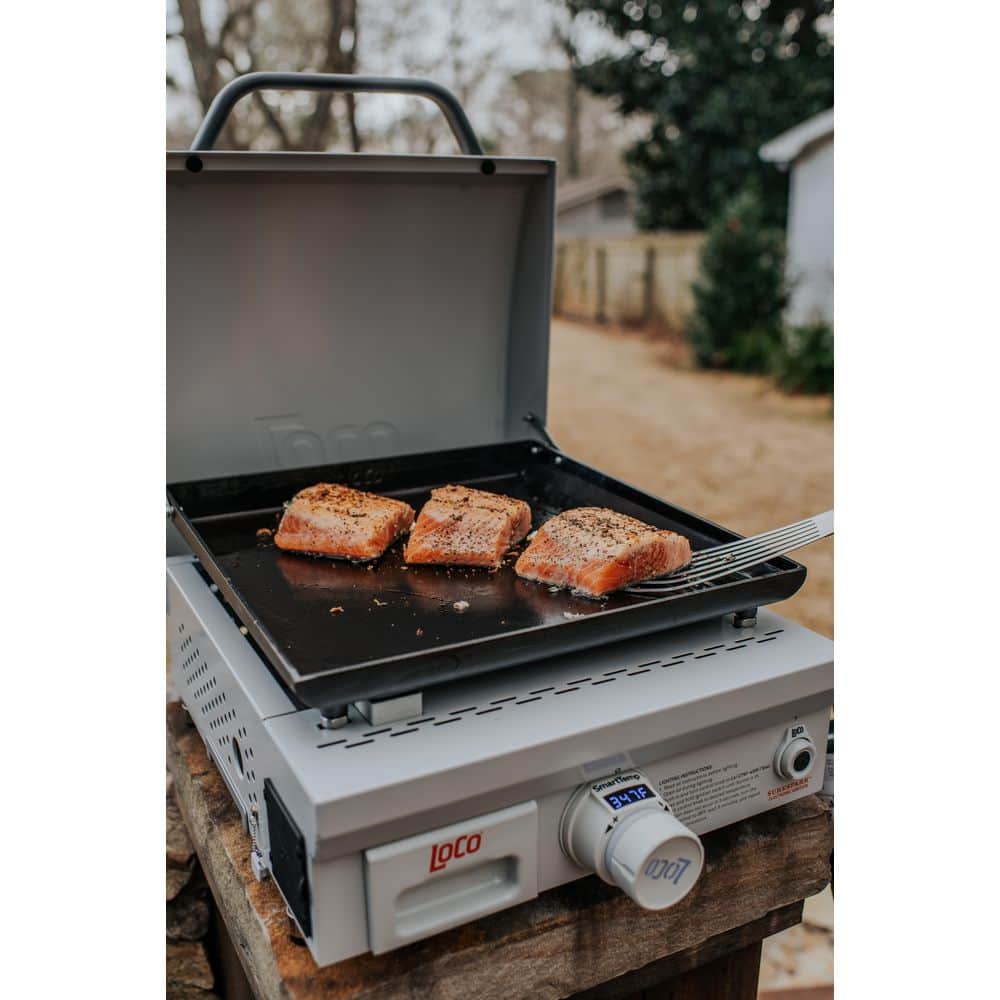 SmartTemp 16" Rectangular Tabletop Griddle in Black