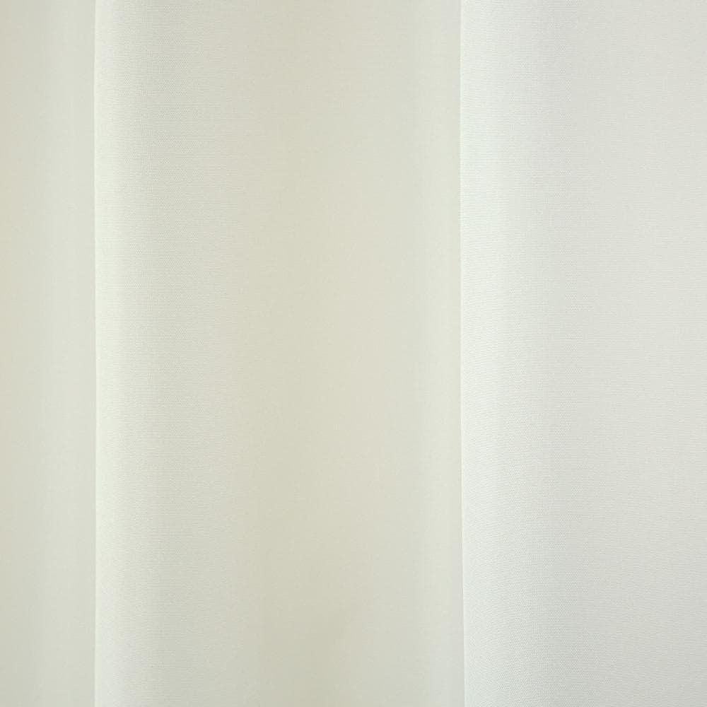 Vanilla Light-Filtering Polyester Grommet Curtain Panels, 54x96